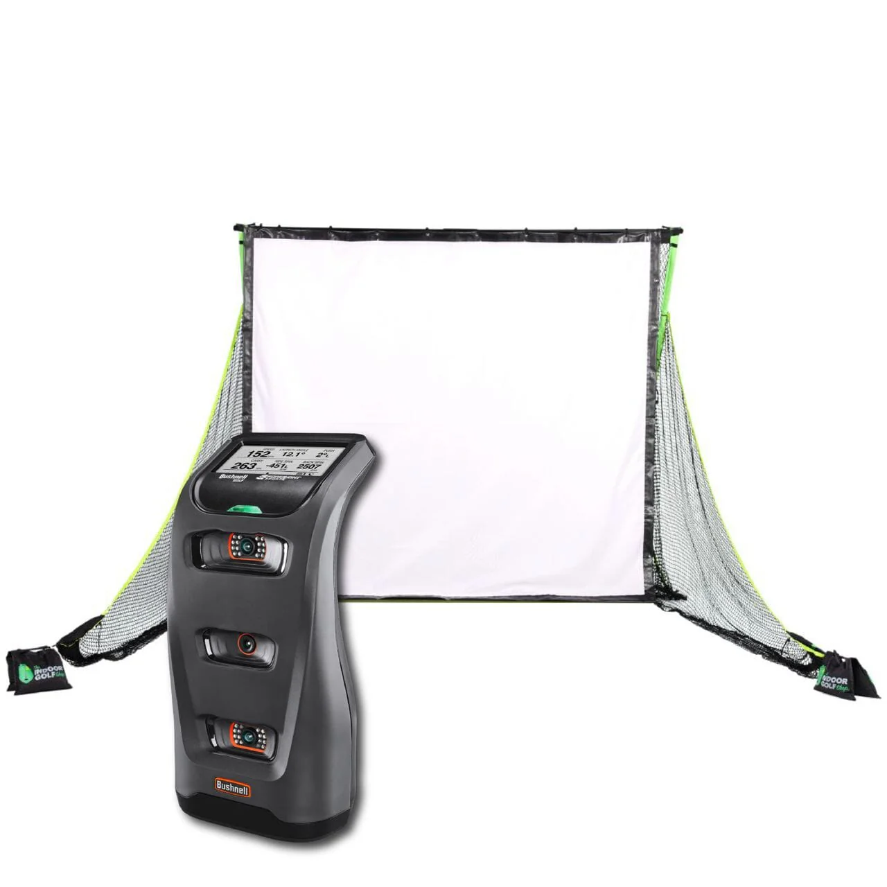 Bushnell Launch Pro Circle B Edition Golf Net Practice Bundle - Image 3