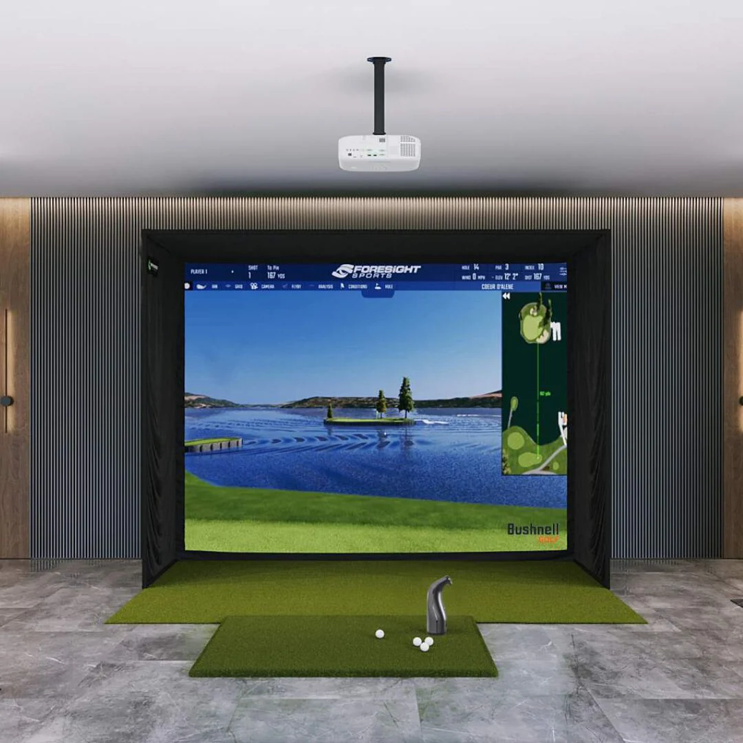 Bushnell Launch Pro Circle B Edition SIG10 Golf Simulator Package - Image 3