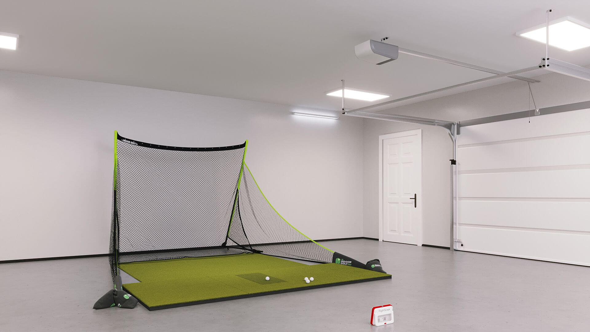 Flightscope Mevo+ Golf Net Practice Bundle - Image 9