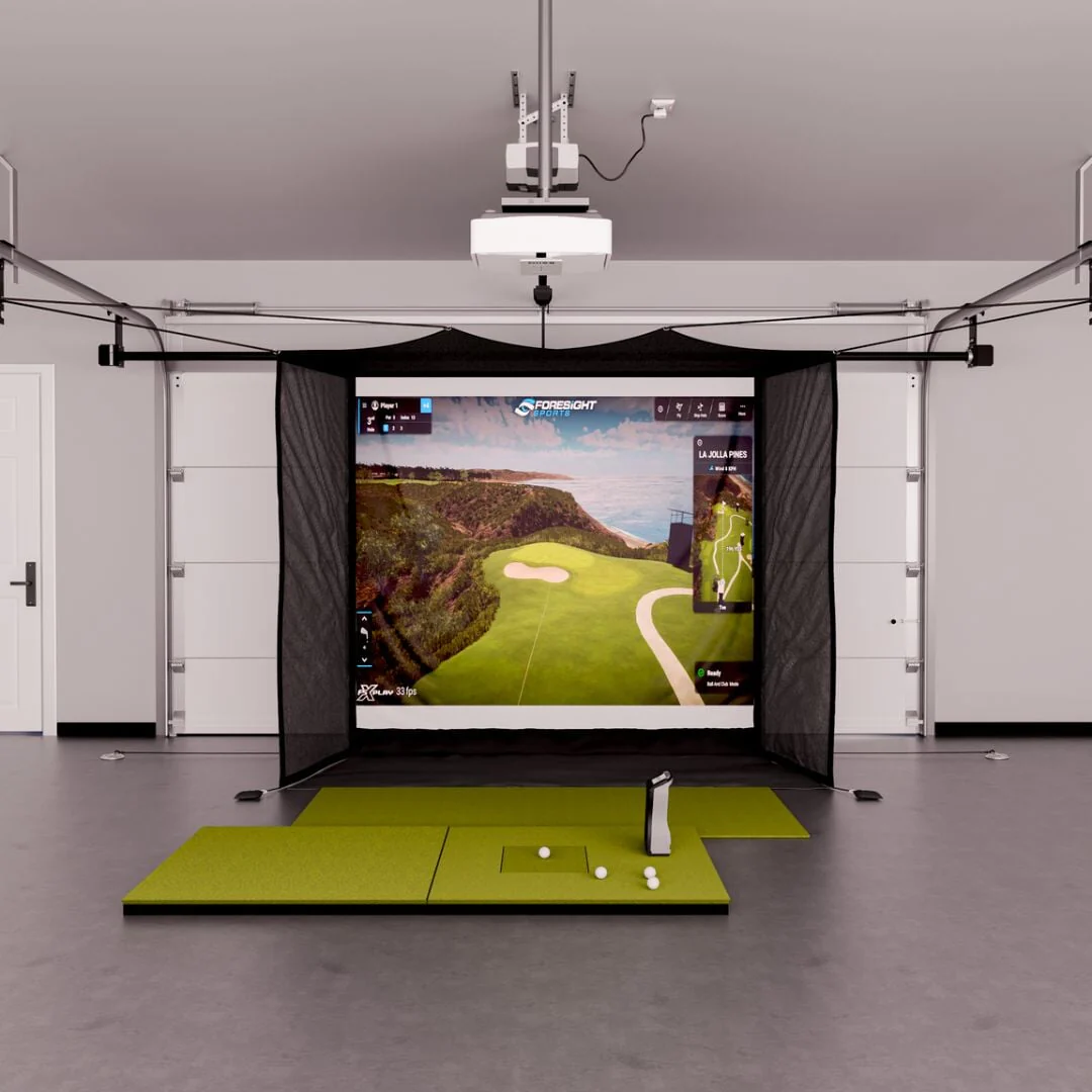 Foresight Sports GCQuad Garage Golf Simulator Package - Image 3