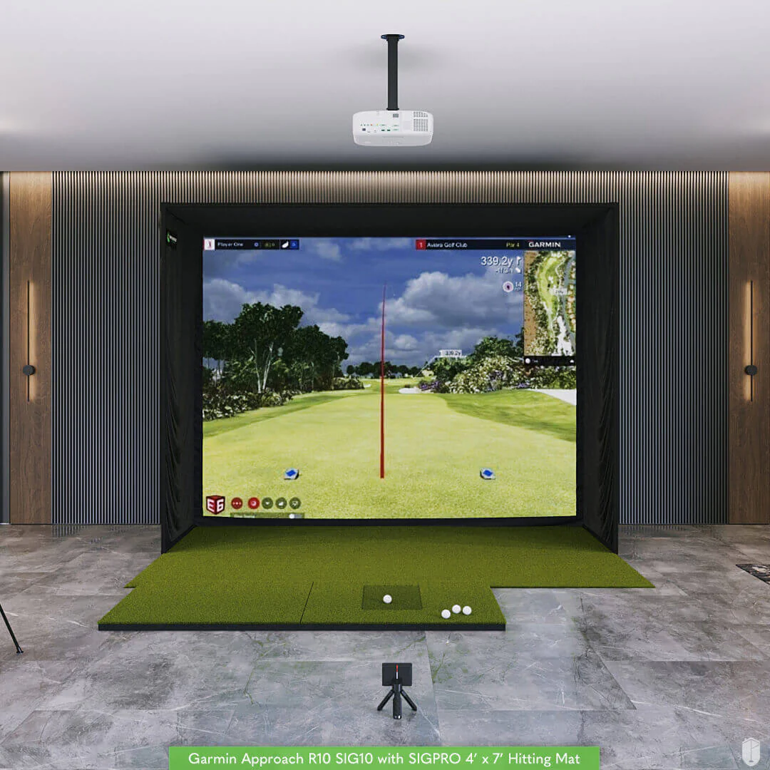 Garmin Approach R10 SIG10 Golf Simulator Package - Image 7