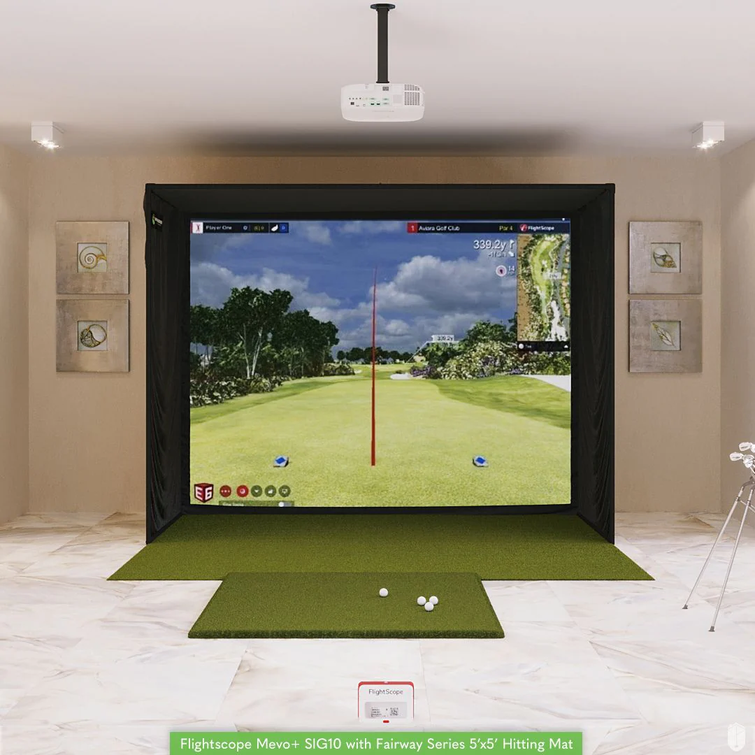 Flightscope Mevo+ SIG10 Golf Simulator Package - Image 4