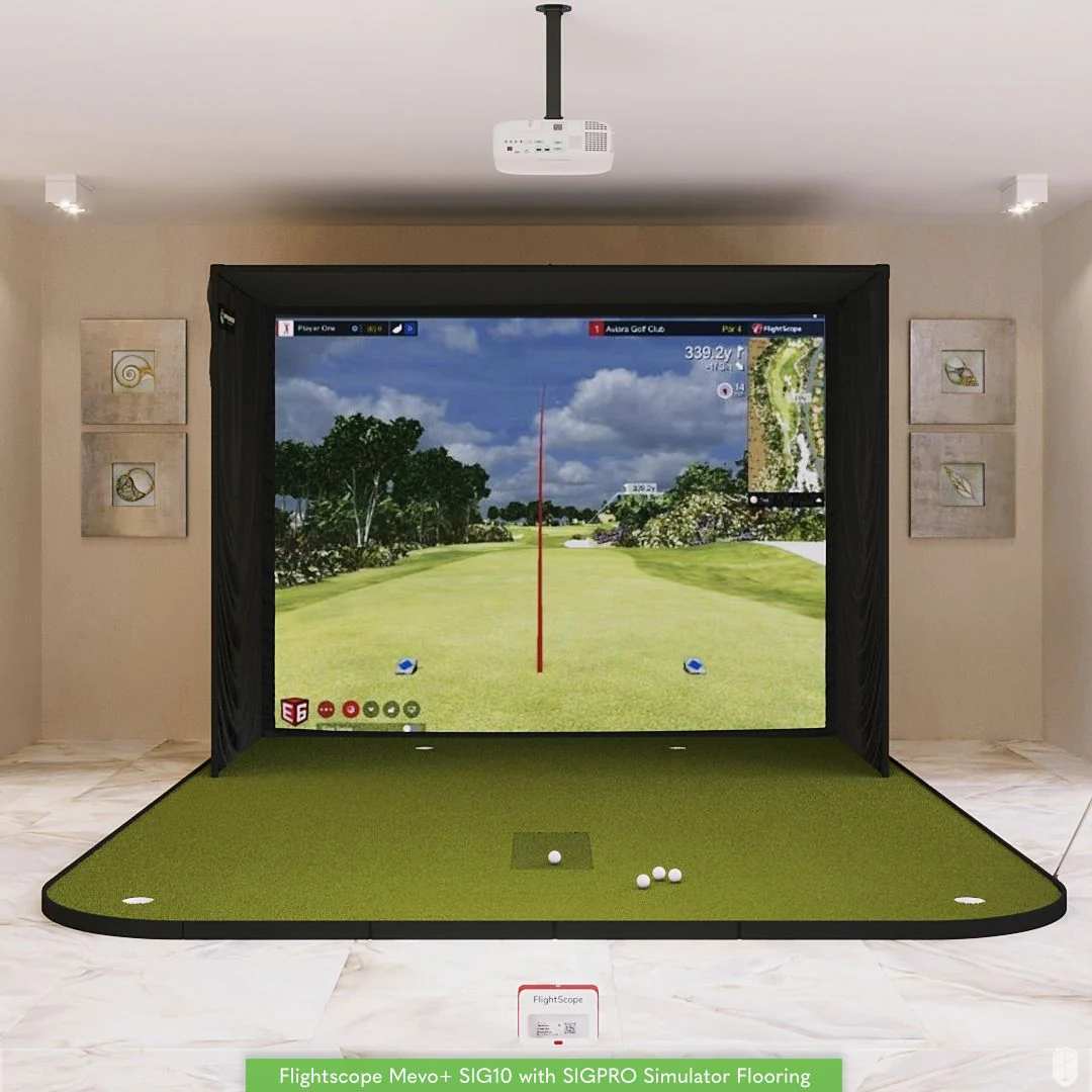 Flightscope Mevo+ SIG10 Golf Simulator Package - Image 6