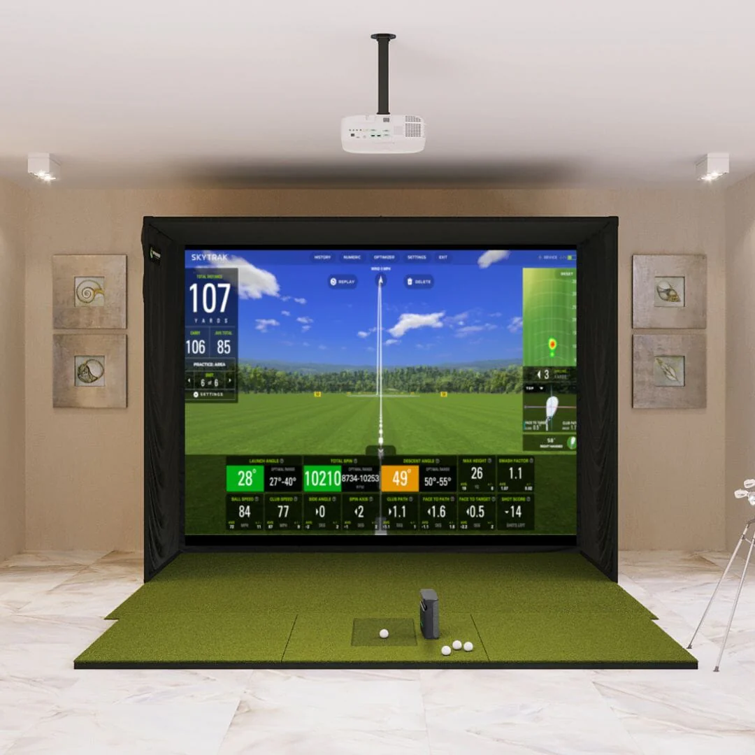 SkyTrak ST MAX SIG10 Golf Simulator Package - Image 4
