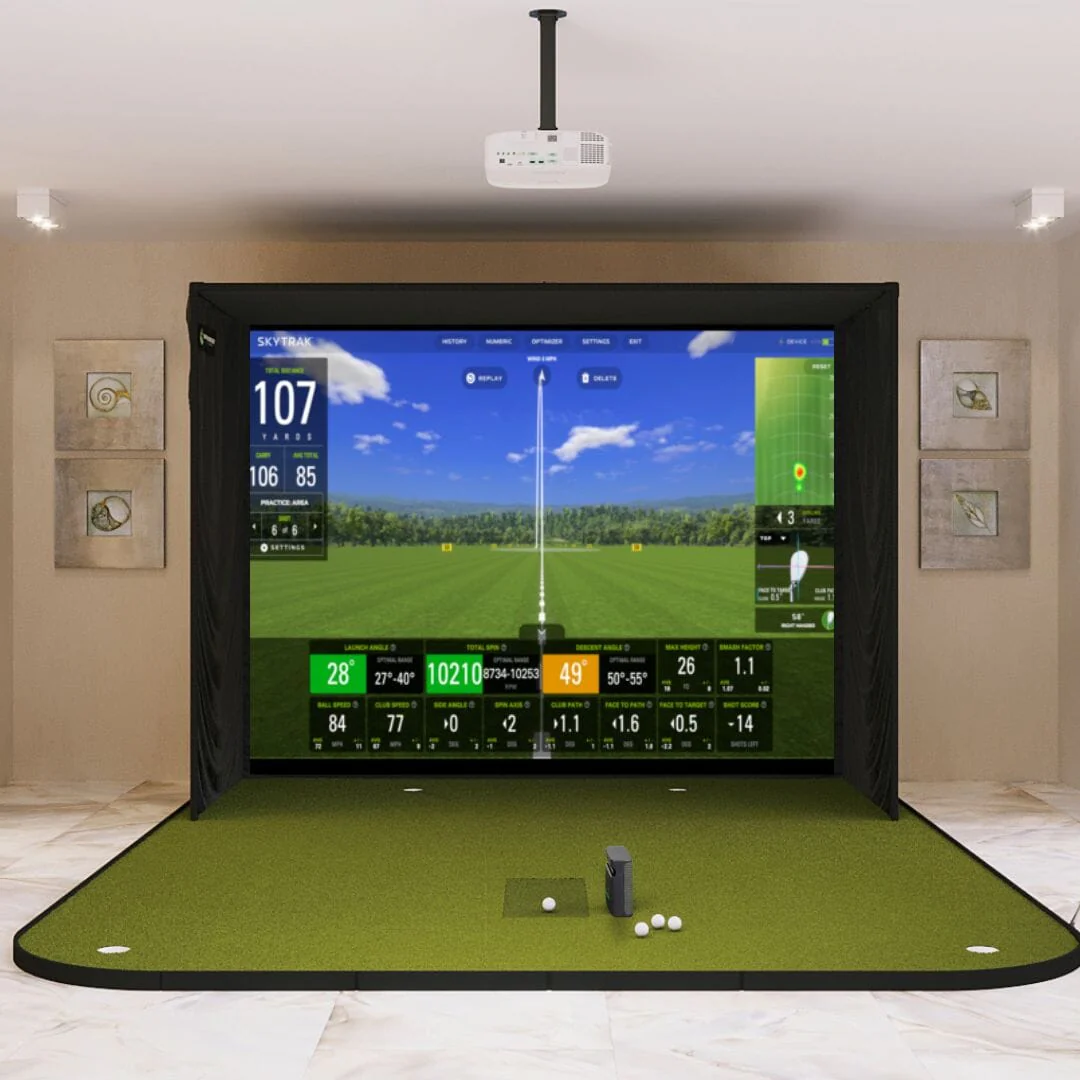 SkyTrak ST MAX SIG10 Golf Simulator Package - Image 5