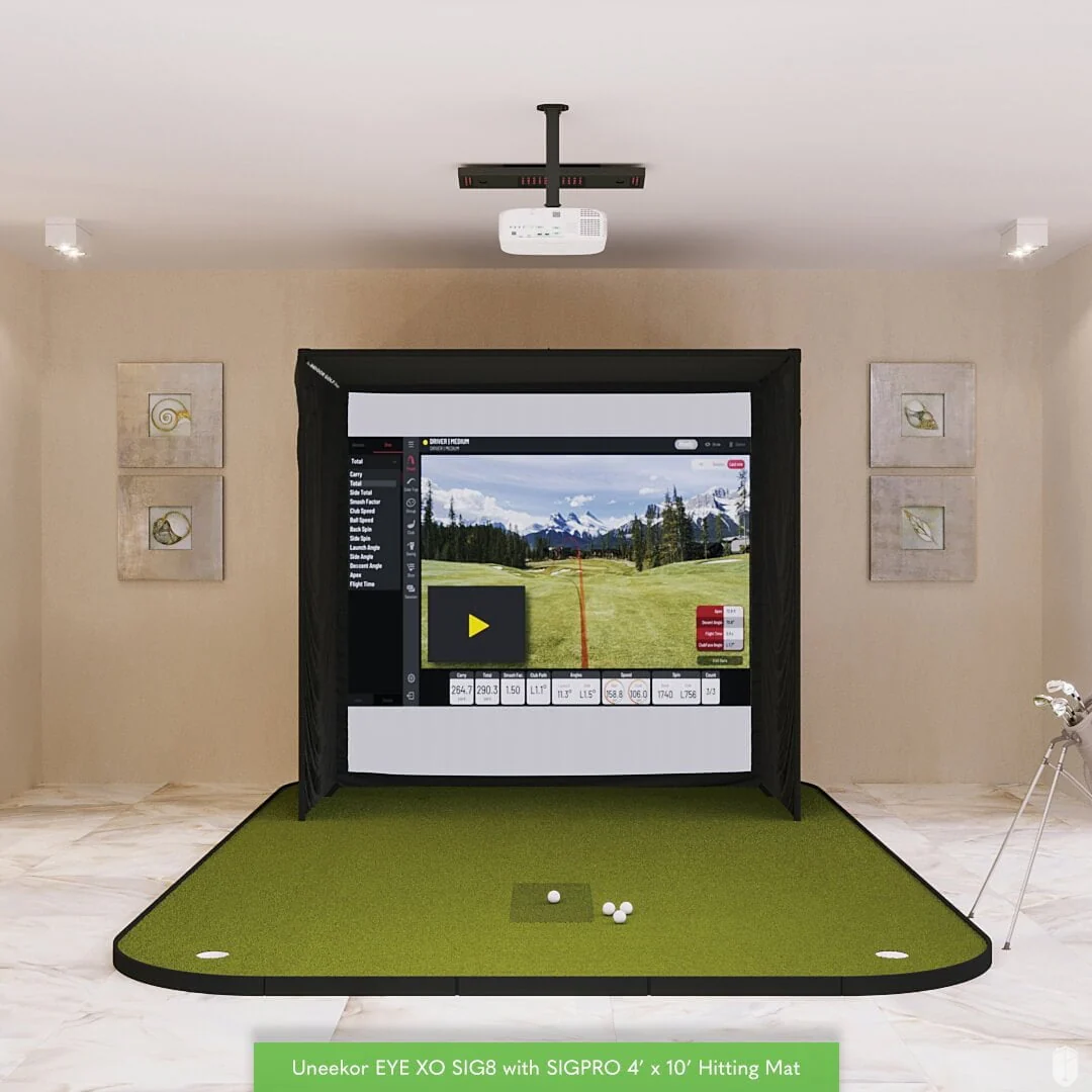 Uneekor EYE XO SIG8 Golf Simulator Package - Image 3